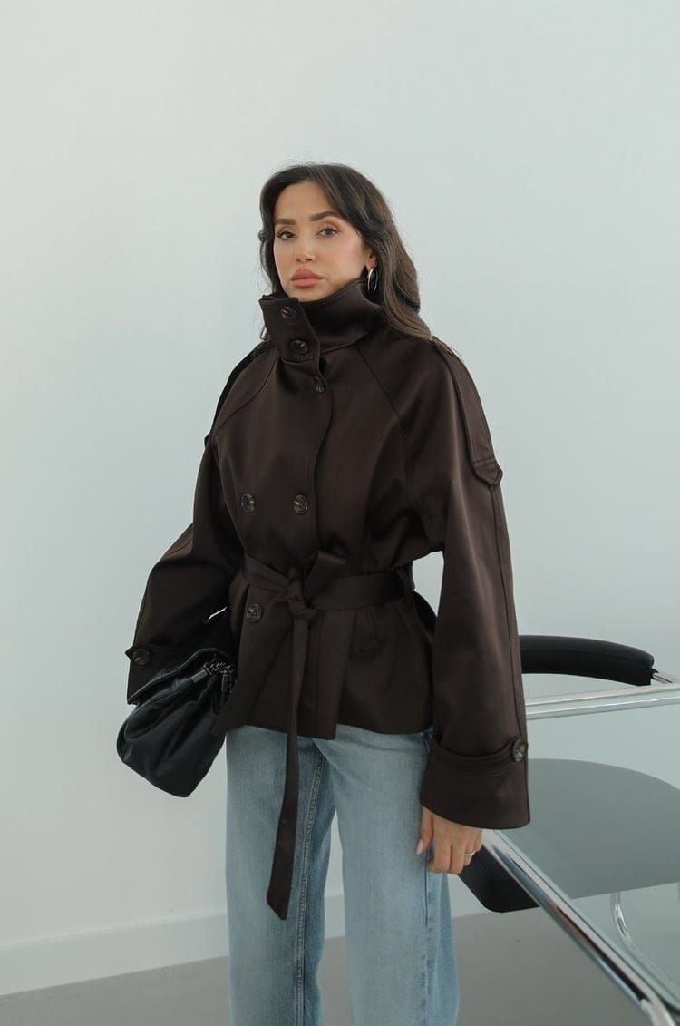 The Structured Belted Trench Jacket