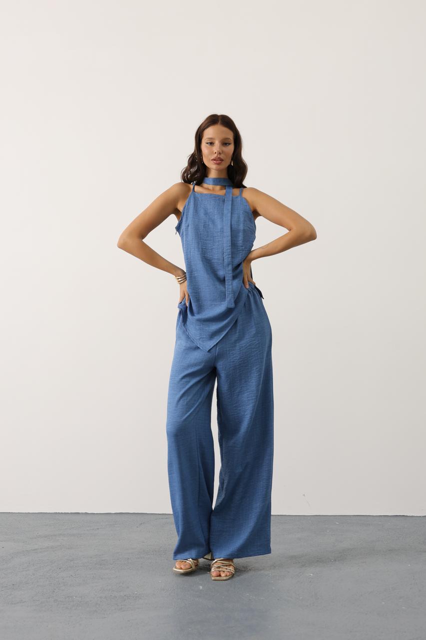 Chic Sleeveless Coordinated Set