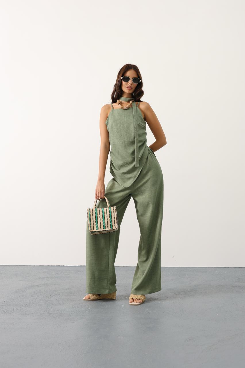 Chic Sleeveless Coordinated Set
