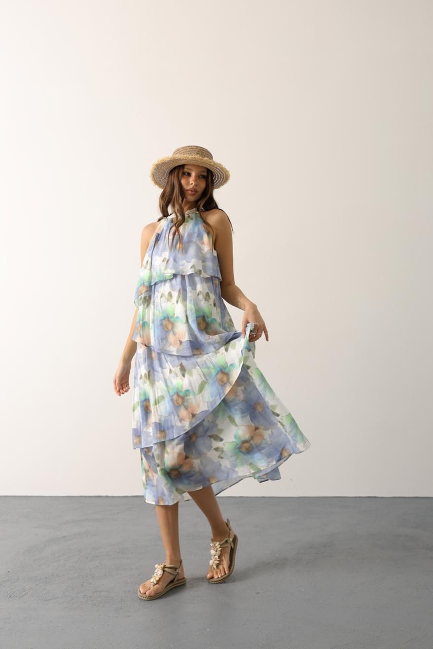 Layered Breeze Maxi Dress