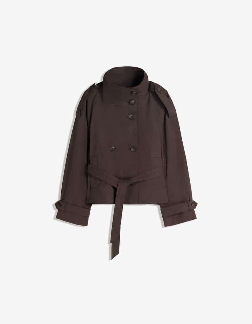 The Structured Belted Trench Jacket
