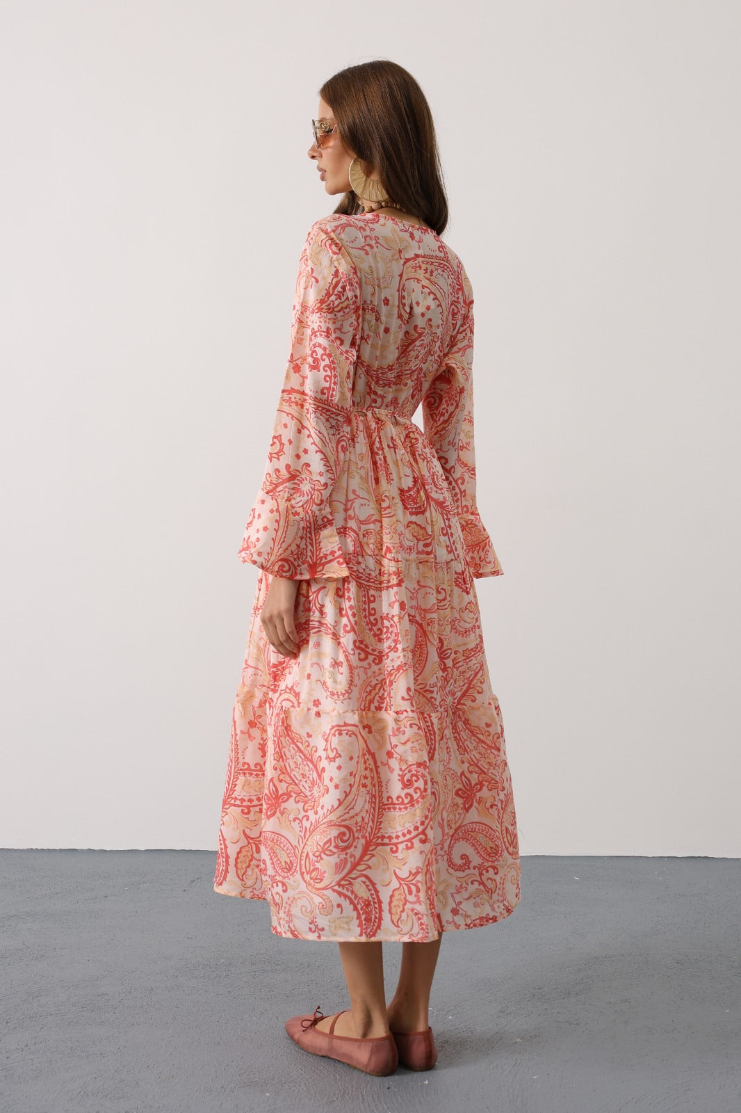 The Celestine Paisley Dress