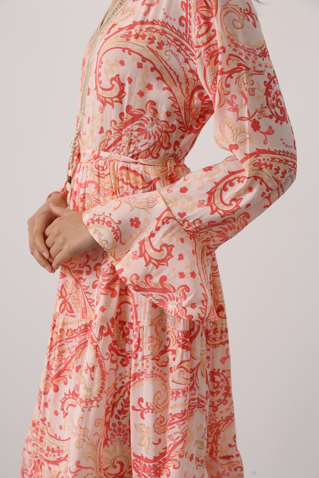 The Celestine Paisley Dress