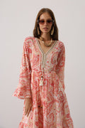 The Celestine Paisley Dress