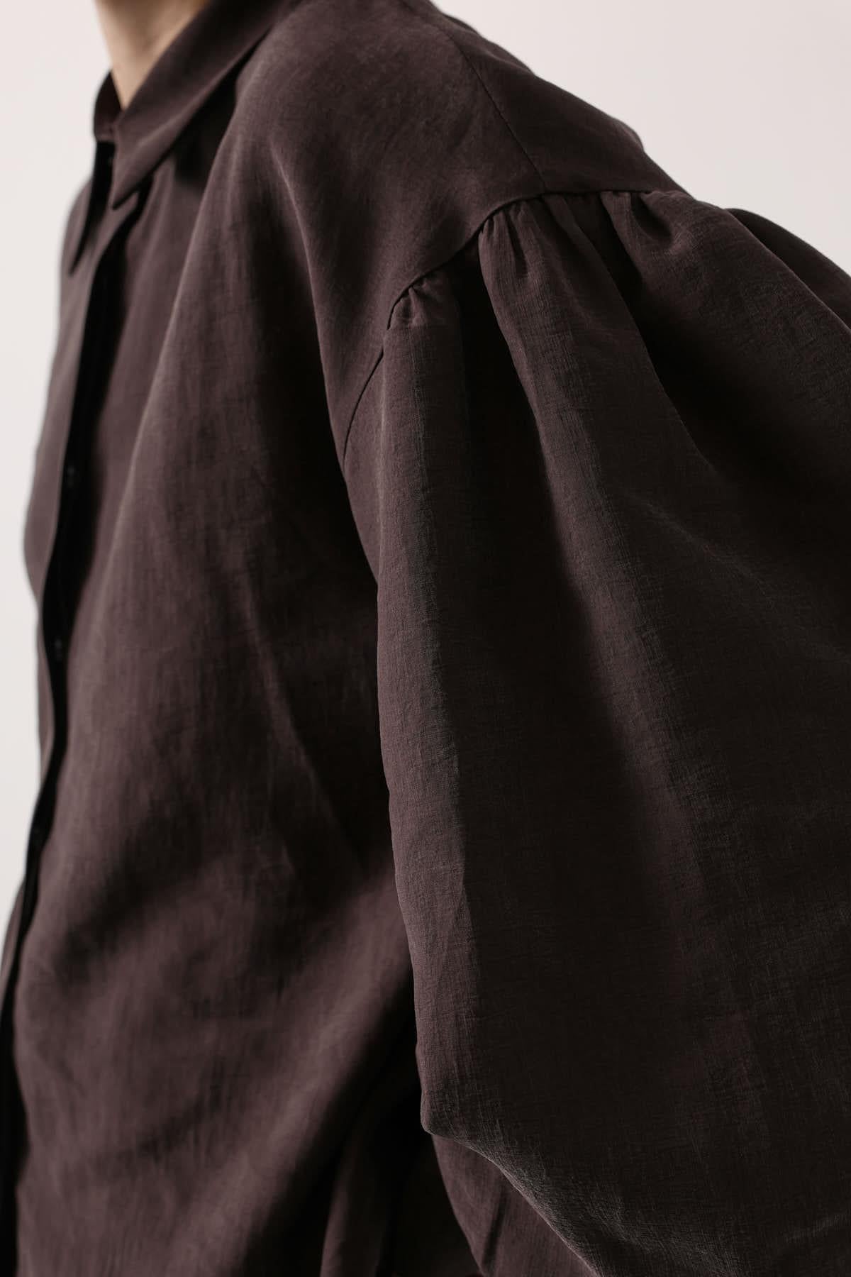 Oversized Puff-Sleeve chemise