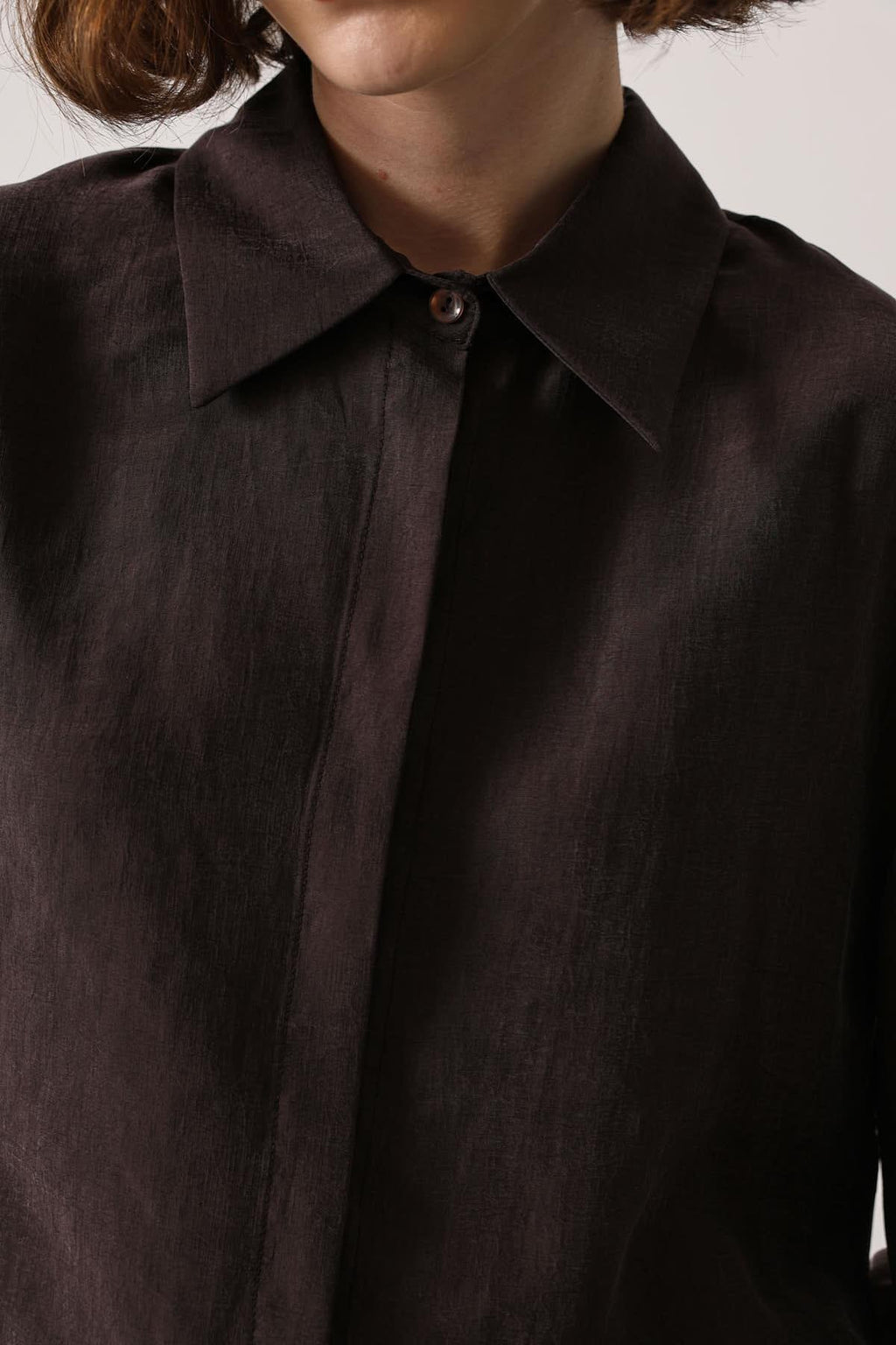 Oversized Puff-Sleeve chemise