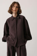 Oversized Puff-Sleeve chemise